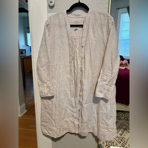 Joie Linen Button-Up Tunic